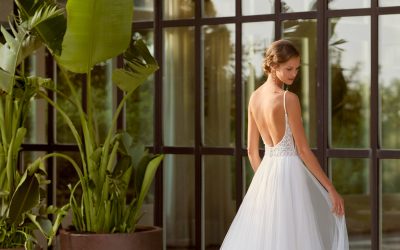 Los vestidos de novia en corte A de Rosa Clará