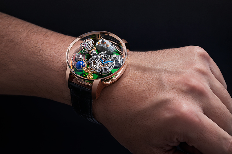 Alta relojería en honor a México