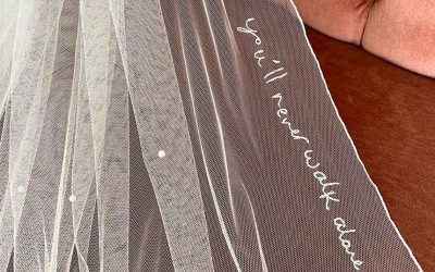 Los velos bordados: tendencia emocional de las bodas actuales